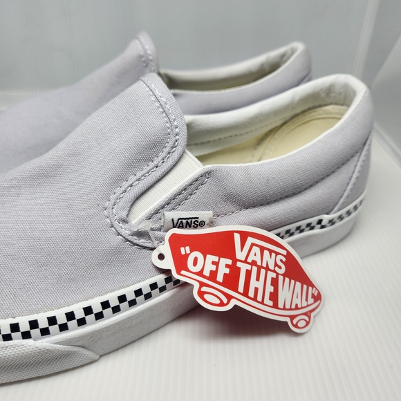 NWT Vans Slip-On Checker Shoes 7.5M/9W - Picture 3 of 7